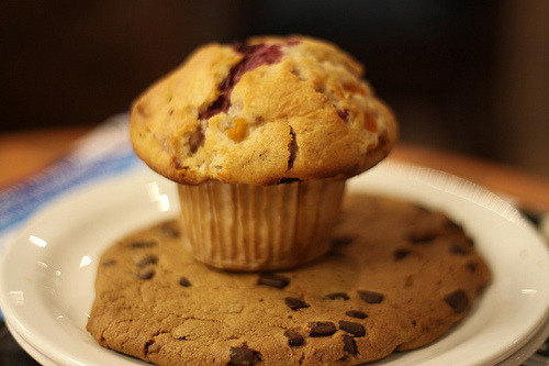 Muffin, Cookie, Chocolate