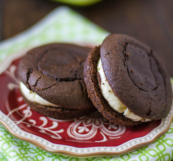 Chocolate Whoopie Pies With Baileys Butter Cream