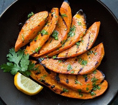 Grilled Sweet Potatoes via beautiful-foods
