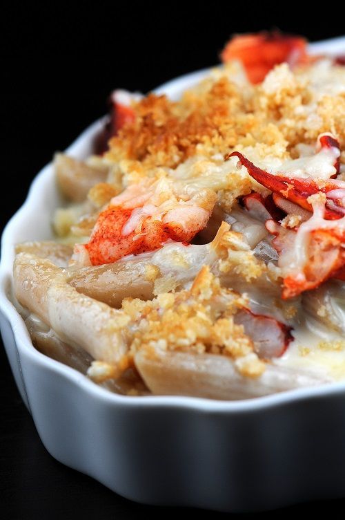 Gouda & Lobster Mac & Cheese (via Culinary Concoctions by Peabody)