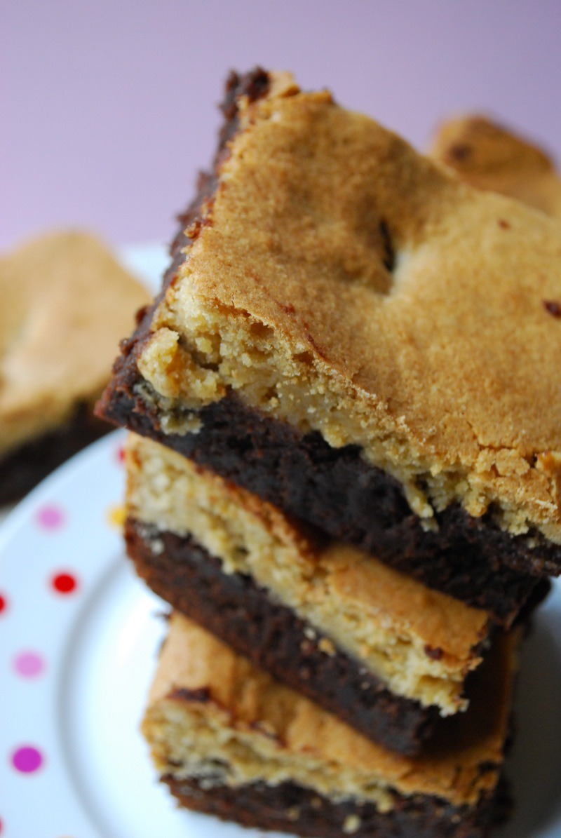 Recipe: Blondie Covered Brownies