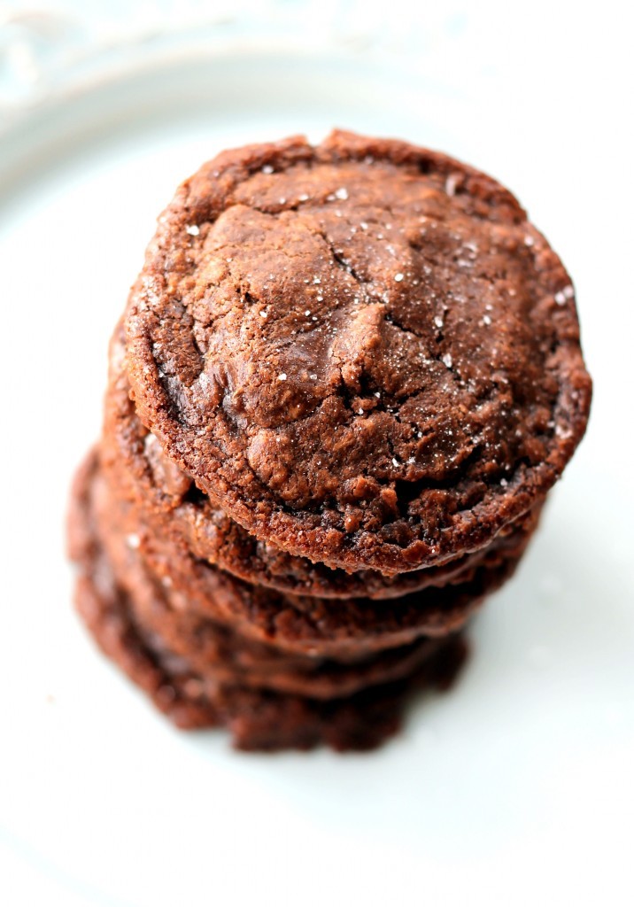 Recipe: Easy 5 Ingredient Fudgy Nutella Cookies with Sea Salt