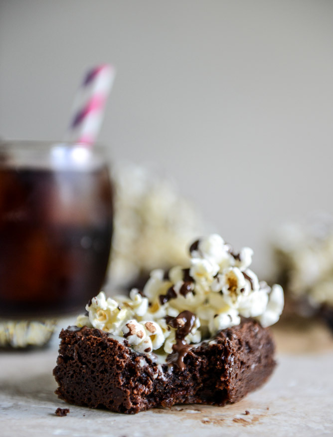 Recipe: Buttered Popcorn Crunch Brownies