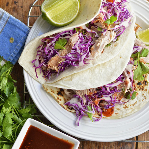 Korean Tacos with Pulled Pork