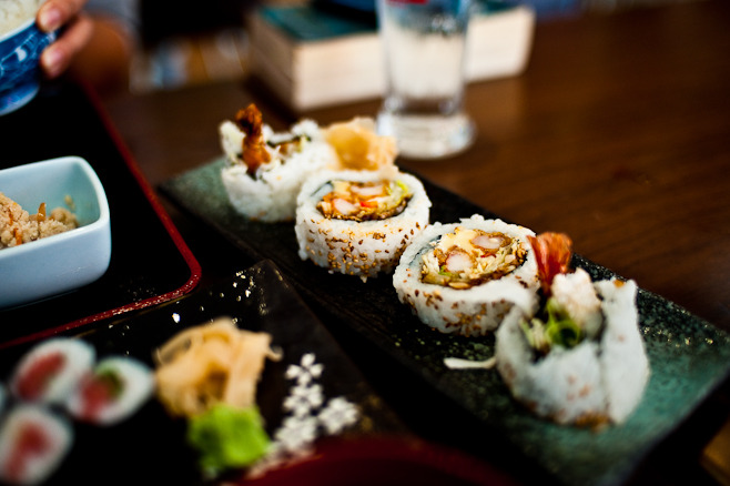 shrimp sushi rollfollow me on tumblr for mure sushi pics