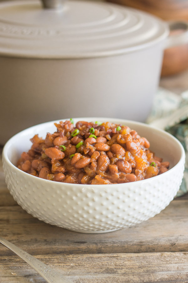 Sweet and Spicy BBQ Baked Beans