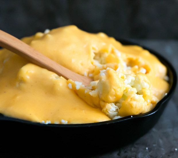 Cauliflower mac and cheese