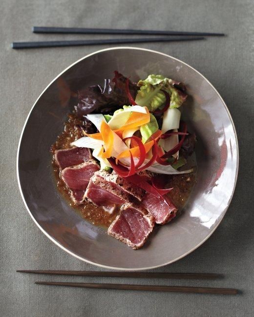 New-Style Sashimi Salad with Matsuhisa Dressing Martha Stewart